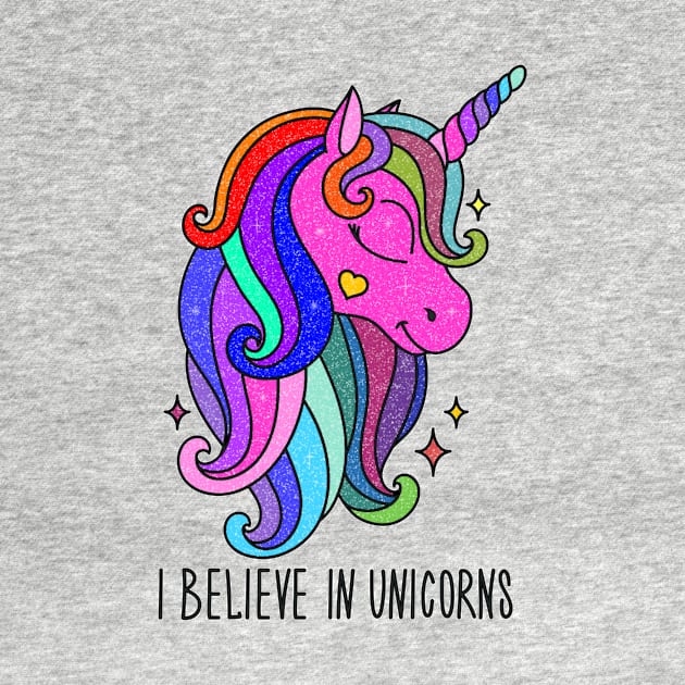 I BELIEVE IN UNICORNS by COIN SHOP